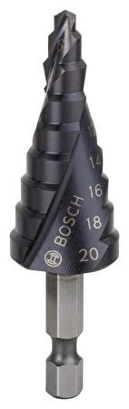Bosch HSS-AlTiN 9 kademeli Matkap Ucu 4-20 mm 2608588070